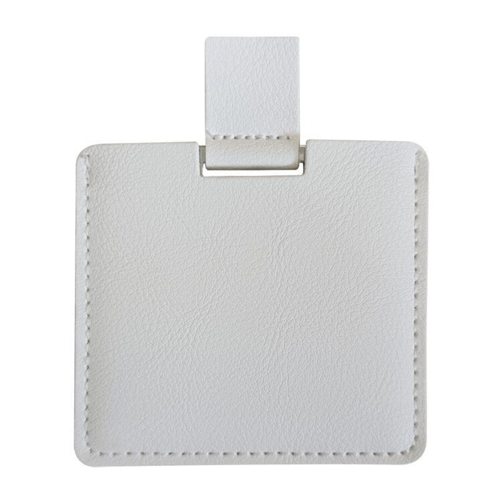 Portable stainless steel square makeup mirror 9
