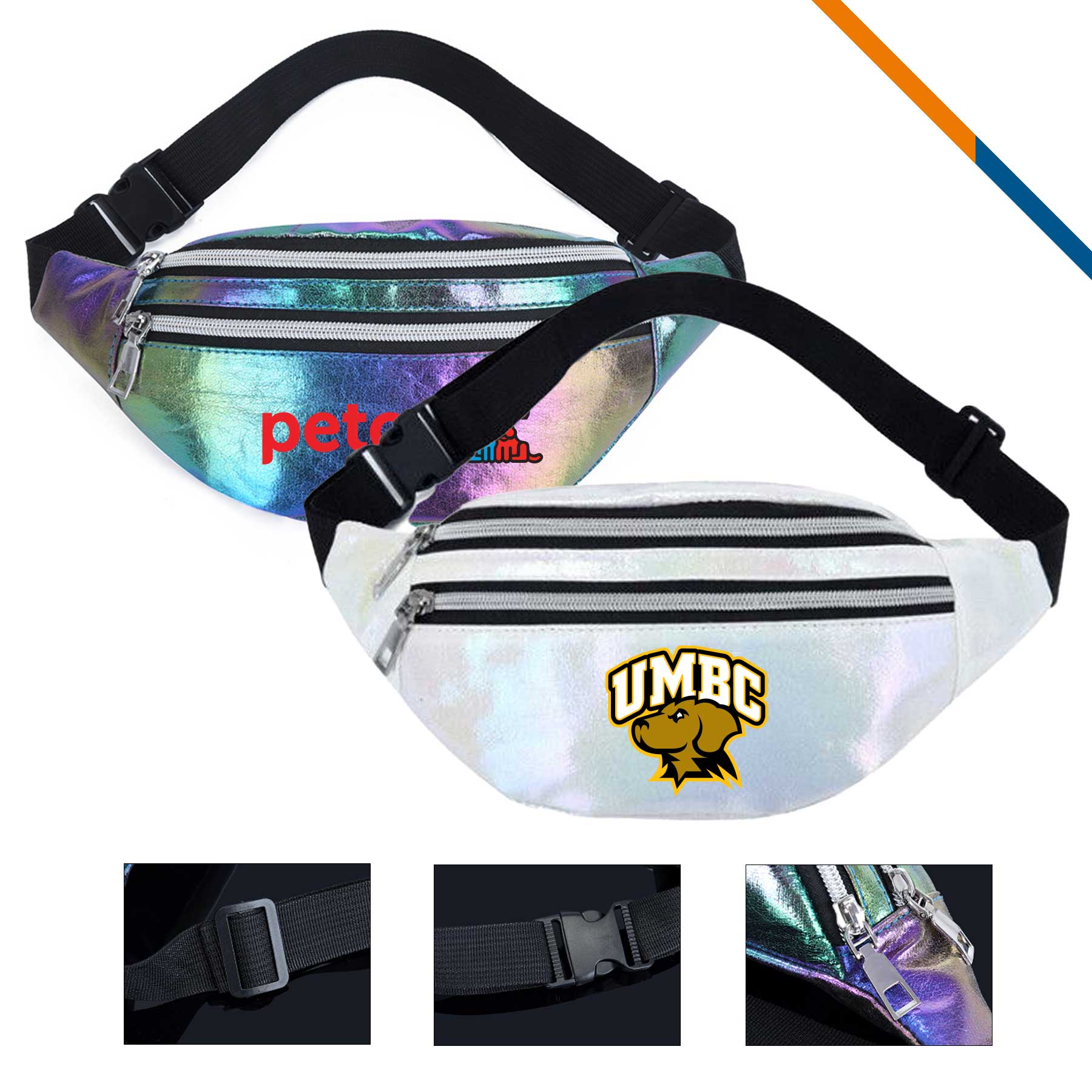 Wayne Iridescent Fanny Pack 1