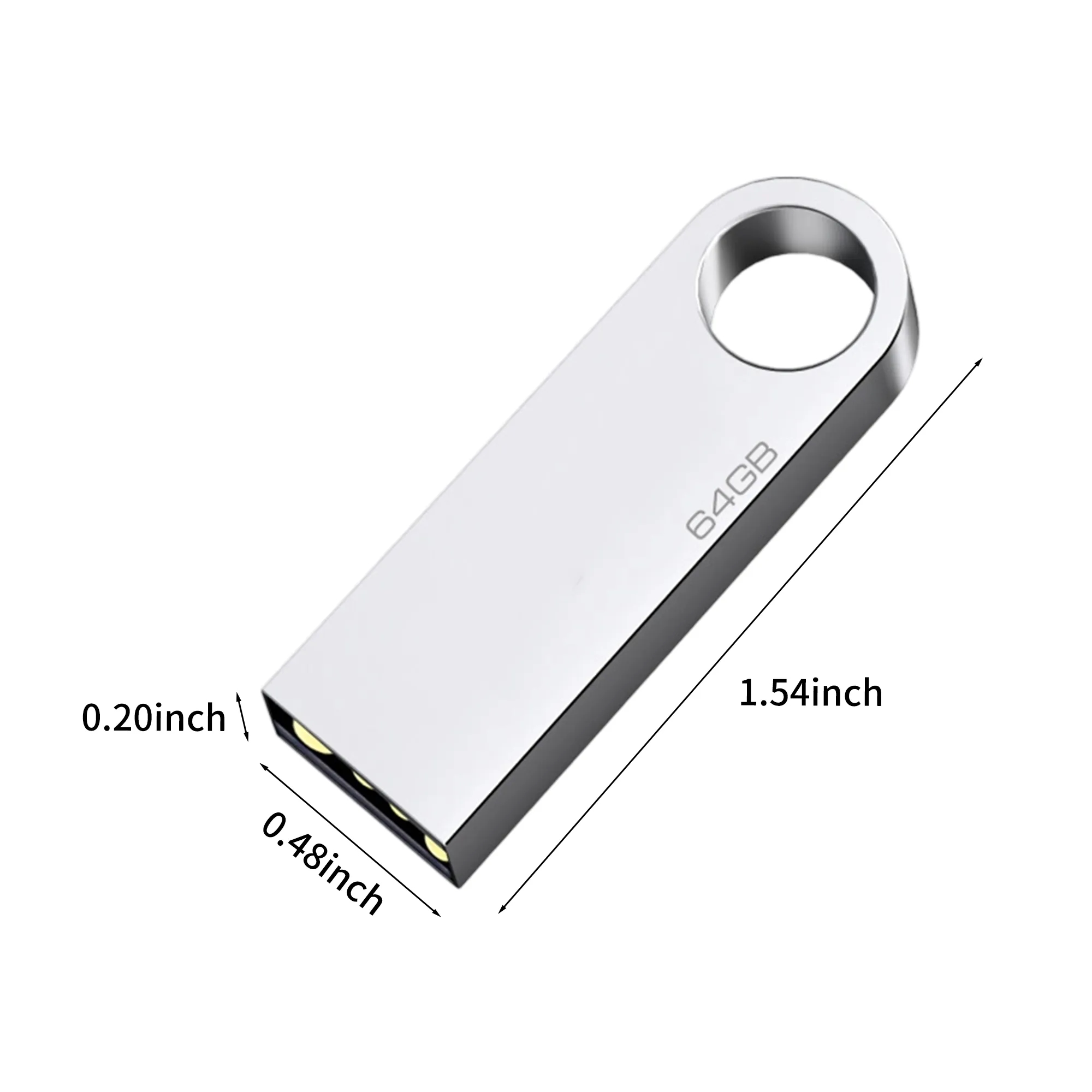 Customized Laser USB 4GB Metal Disk 7