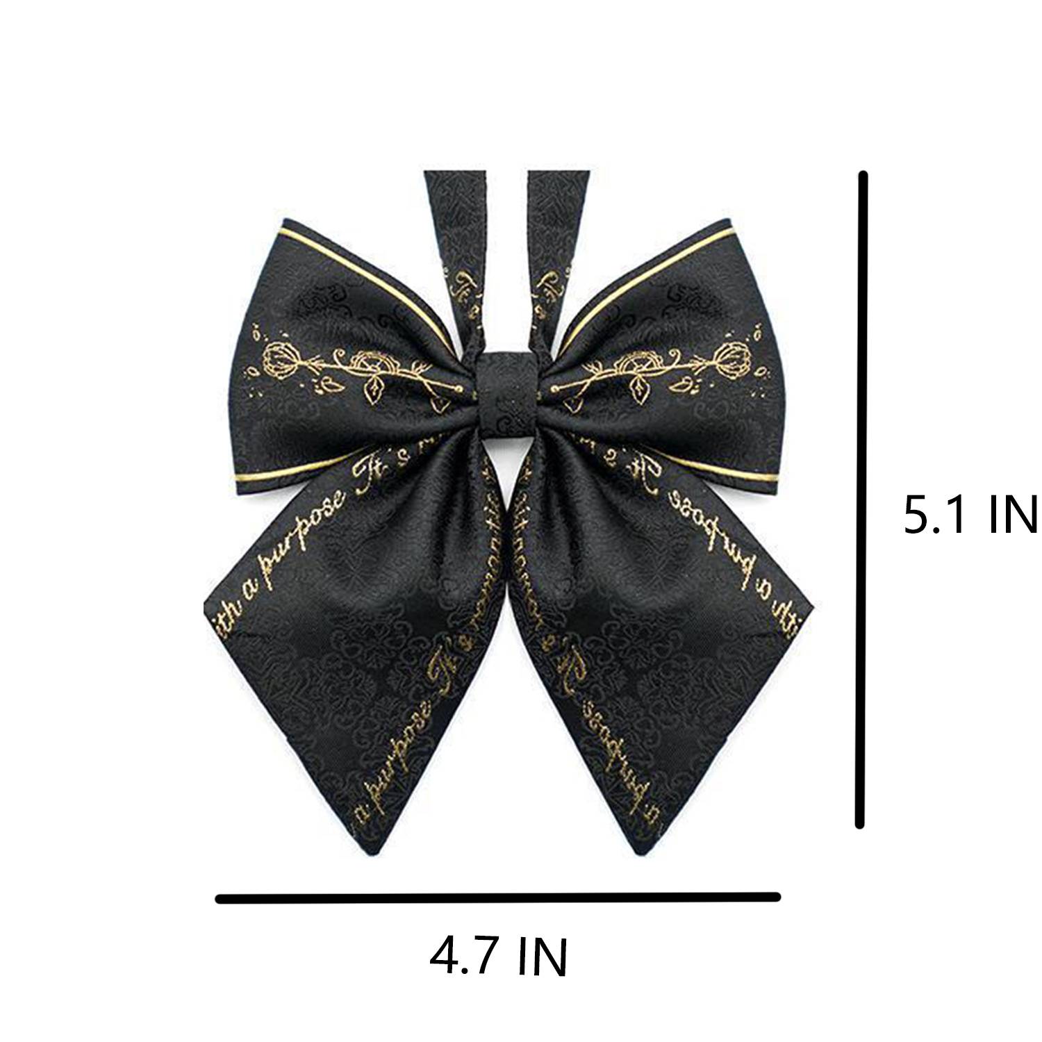 Gothic Rose Bow Tie 5