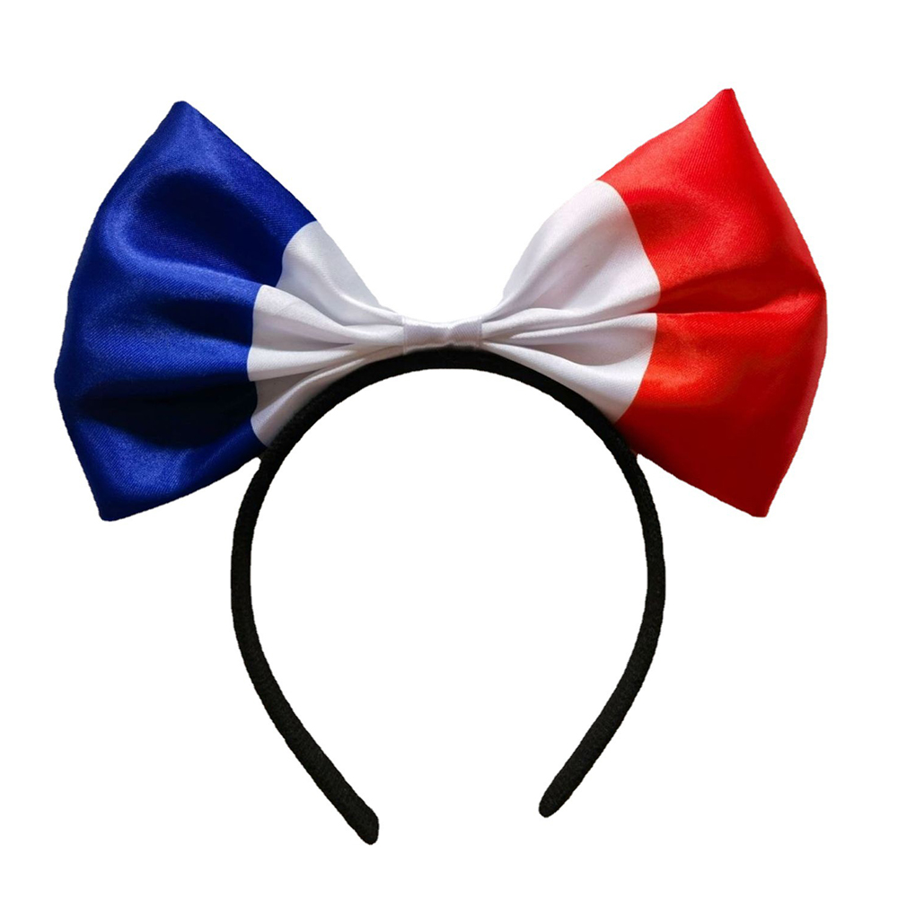Qatar World Cup National Flag Bowknot Head Hoop 7