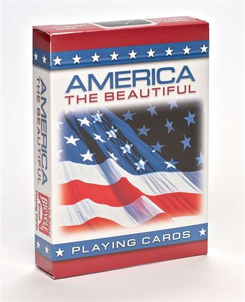 America the Beautiful Patriotic Playing Cards 1