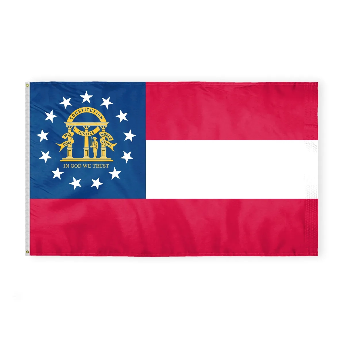 12"x18" to 8'x12' Georgia 2003 Nylon Flags 8