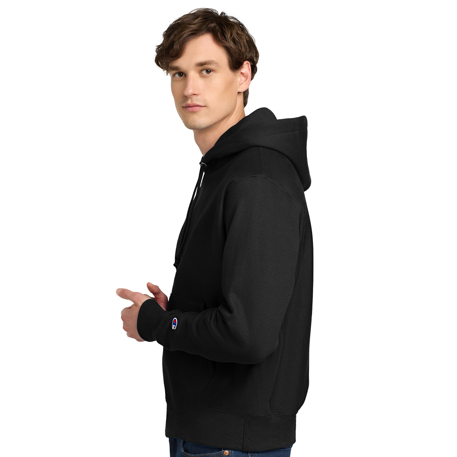 Champion ® Reverse Weave ® Hooded Sweatshirt 1