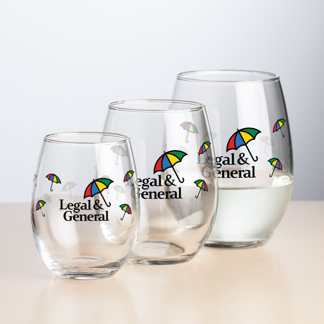 Stanford Stemless Flute - 9oz - VividPrint™