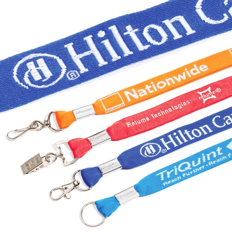 3/4" Woven Lanyard 1