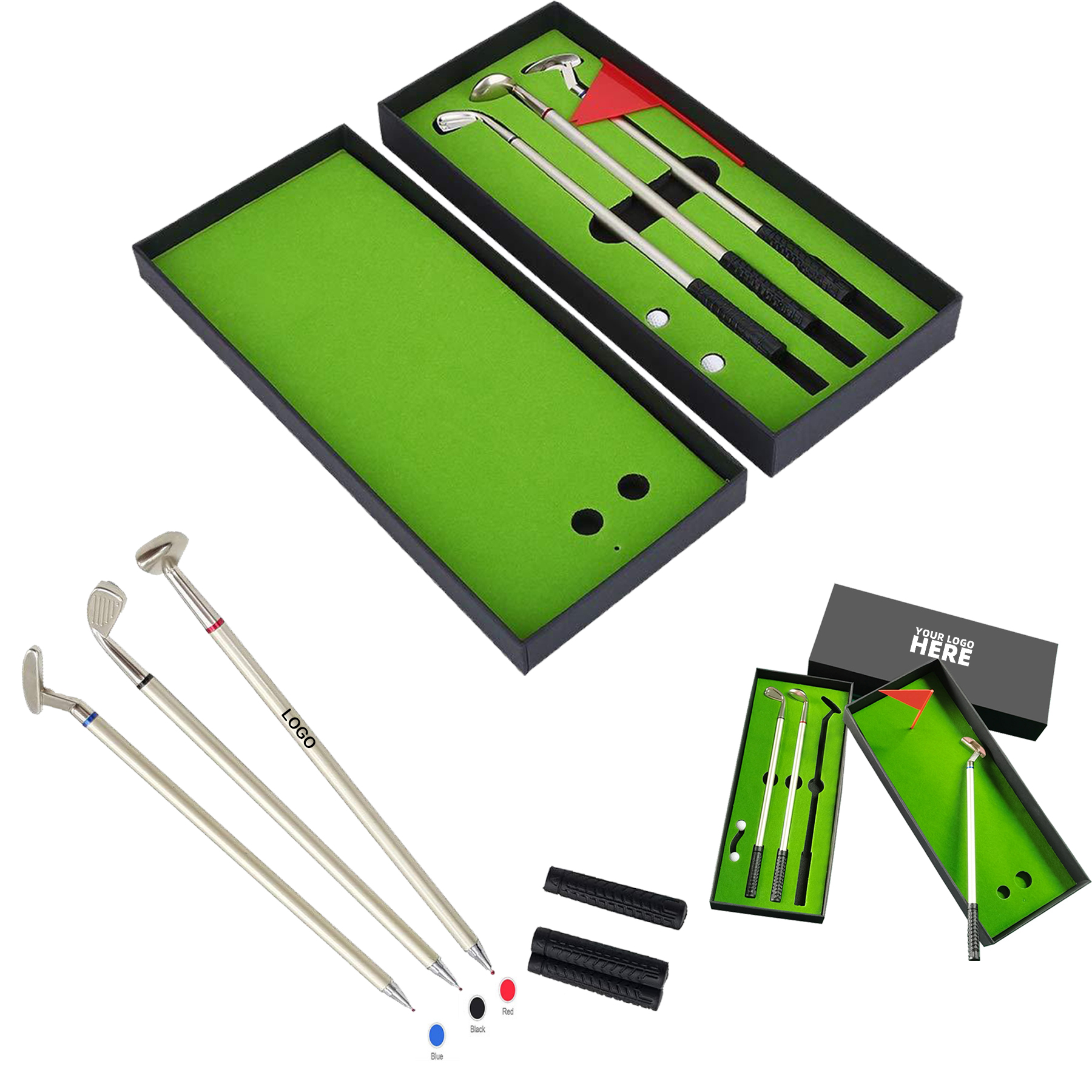 Mini Desktop Golf Pen Set 1