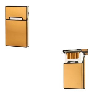 Brushed Aluminum Panel Cigarette Case 4