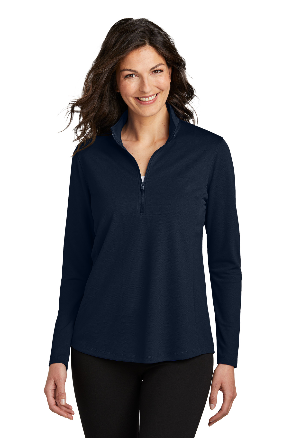 Port Authority Women's Dry Zone UV Micro-Mesh 1/4-Zip LK112 4