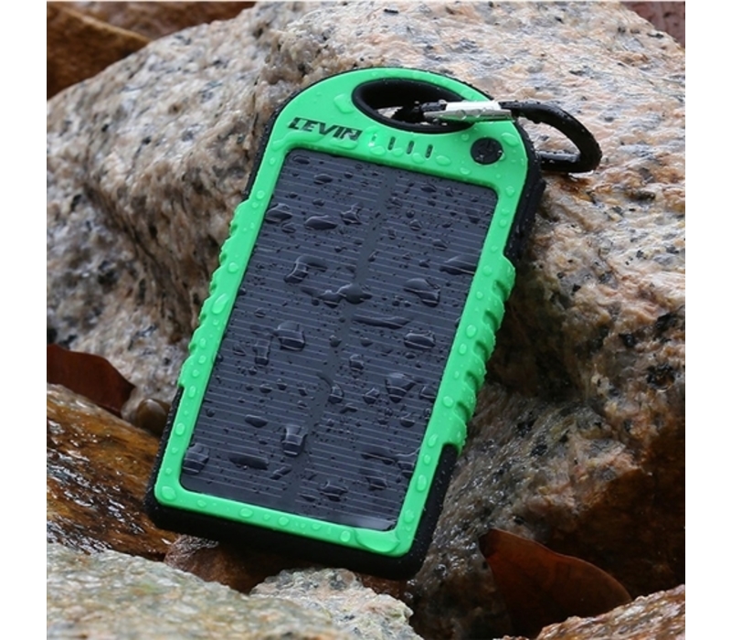 Portable Plastic Solar Power Bank 2