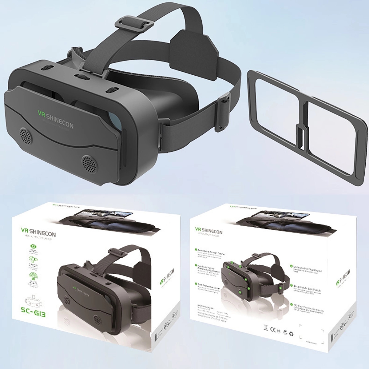 Virtual Reality VR Headset 3D Glasses 3