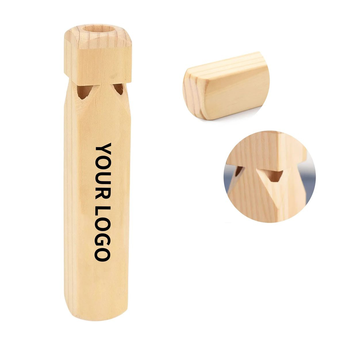 Wooden Railway Party Whistle for Kids 2