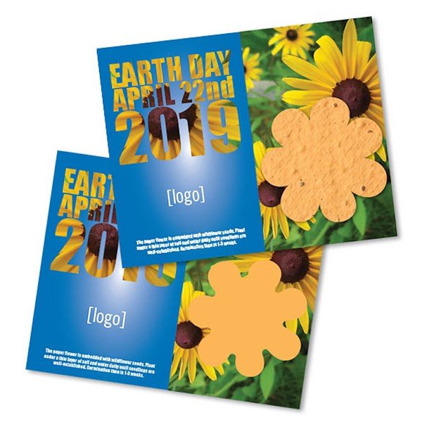 Seed Paper Shape Postcard 13