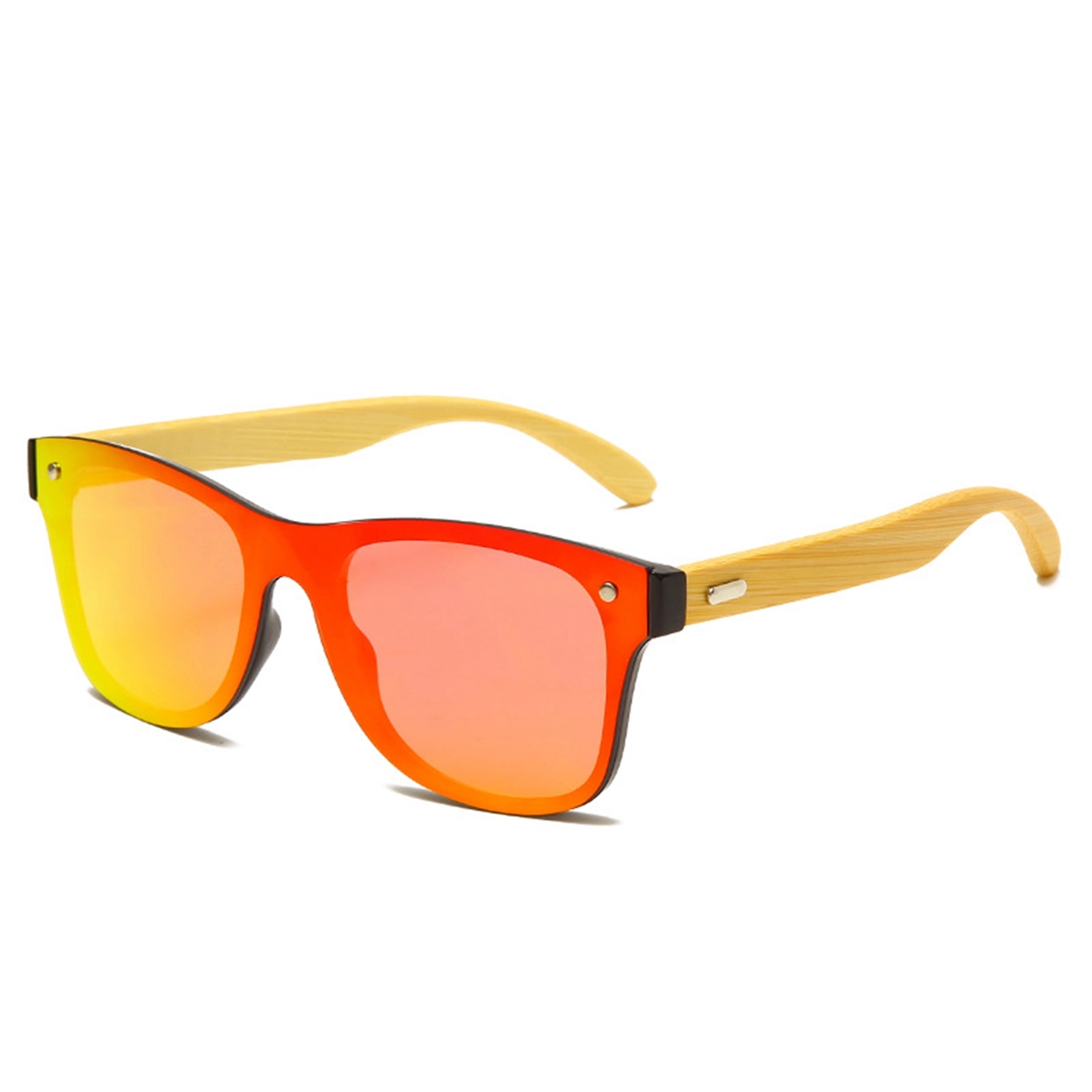 Bamboo Wood Arms Sunglasses 6