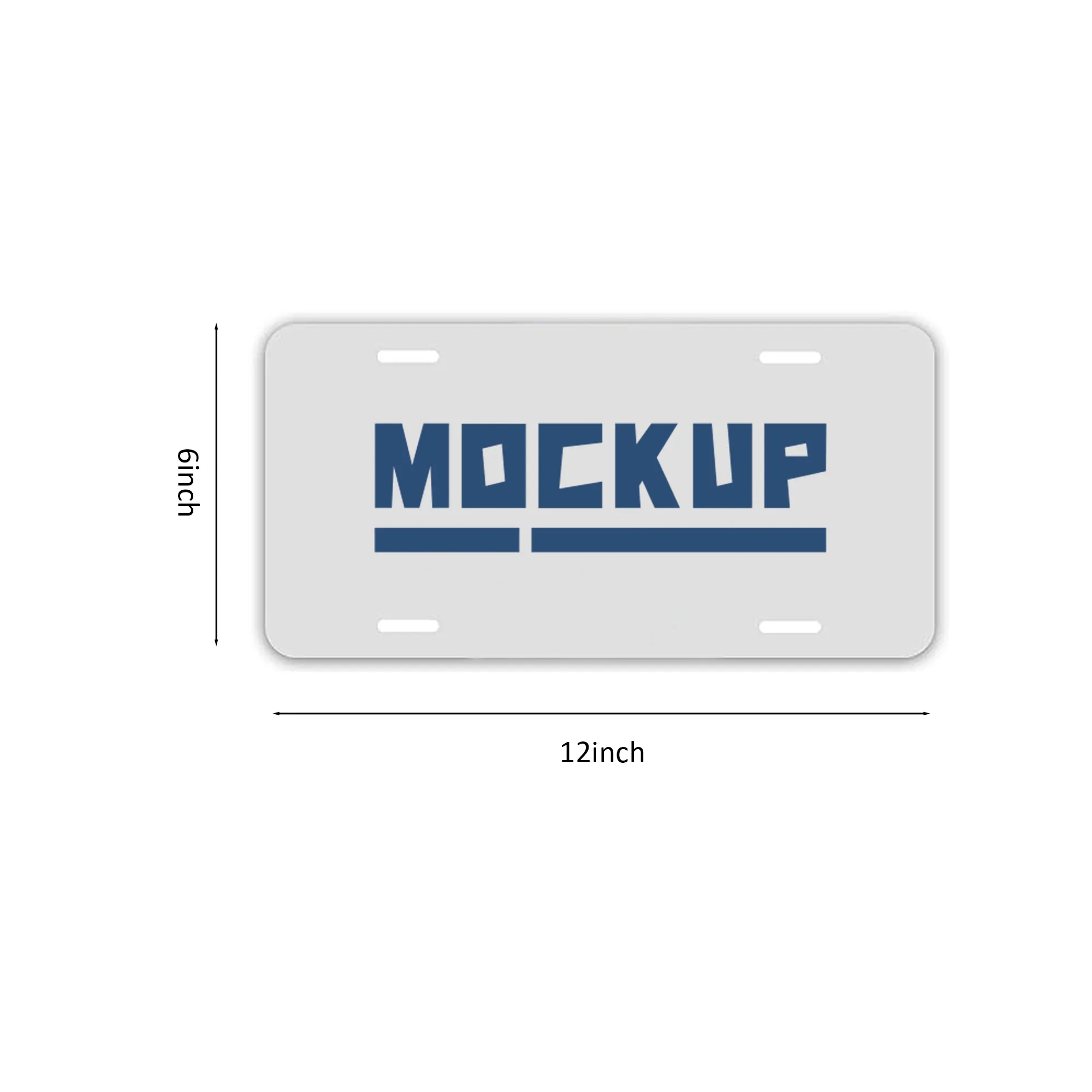 Full Color Aluminum License Plate MOQ 100 PCS 2