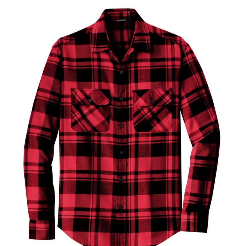 Port Authority Plaid Flannel Shirt. 45