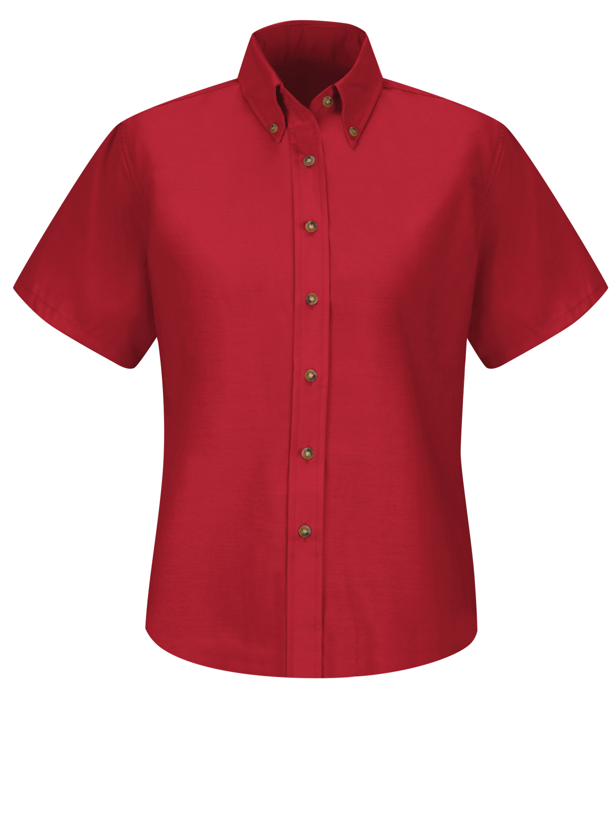 Red Kap Shirts -  Women's Short Sleeve Poplin Dress Shirt
