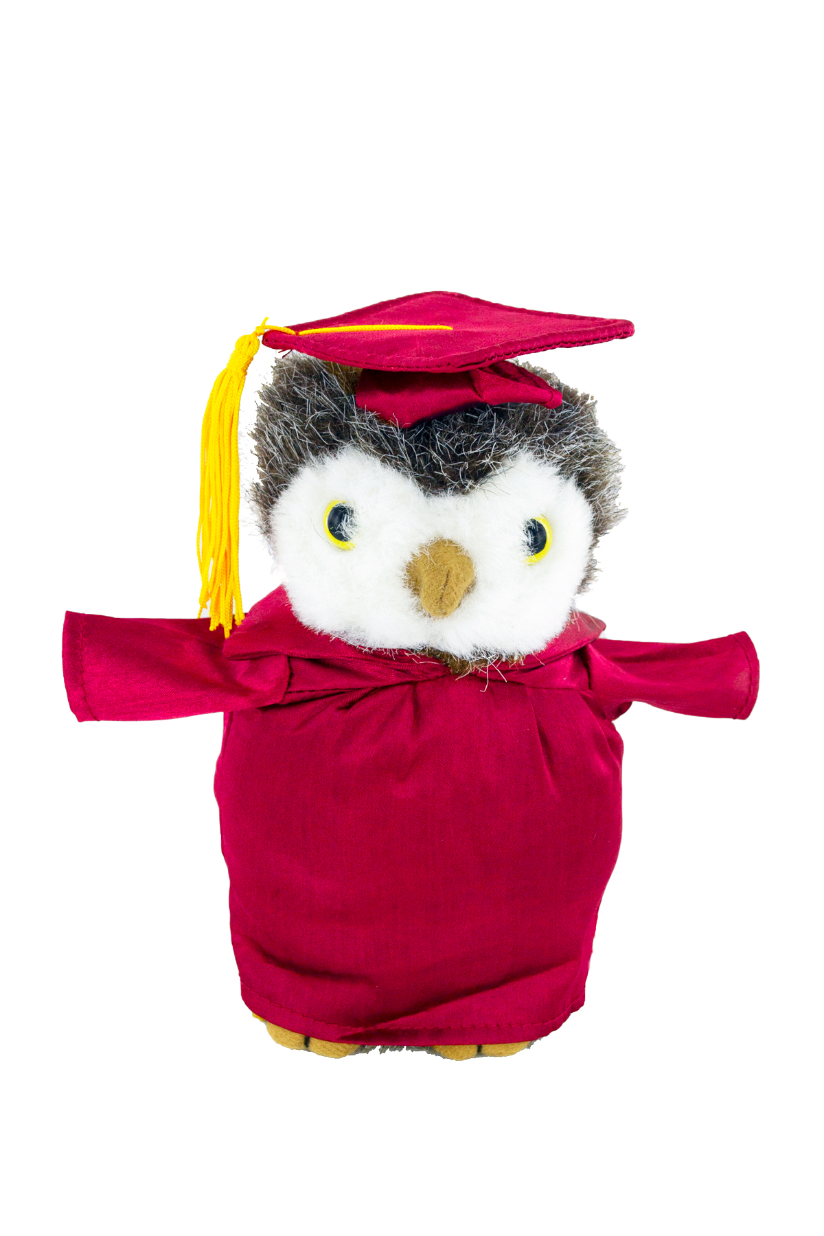 Soft Plush Standing Owl with Graduation Cap & Gown 5