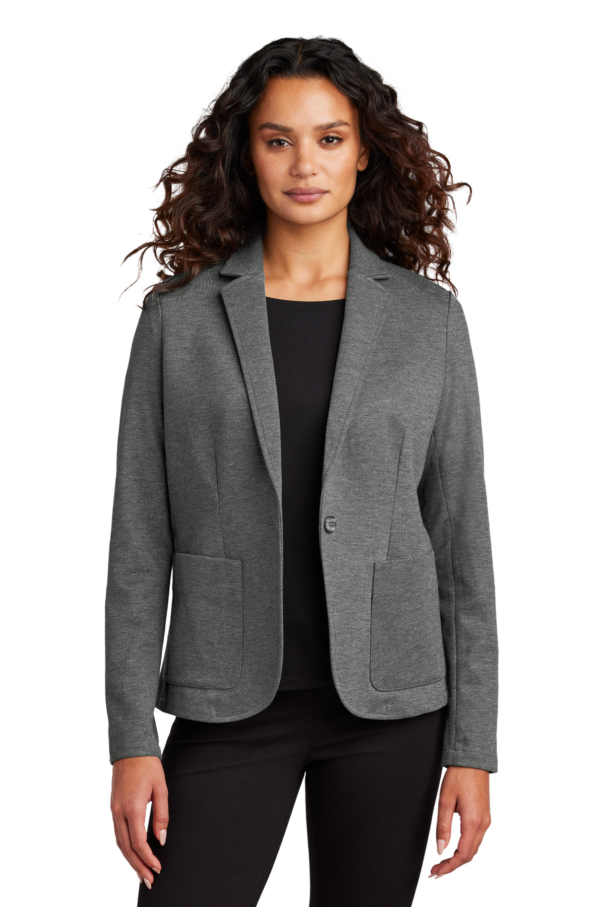 Mercer+Mettle Women's Relaxed Knit Blazer MM3031 12