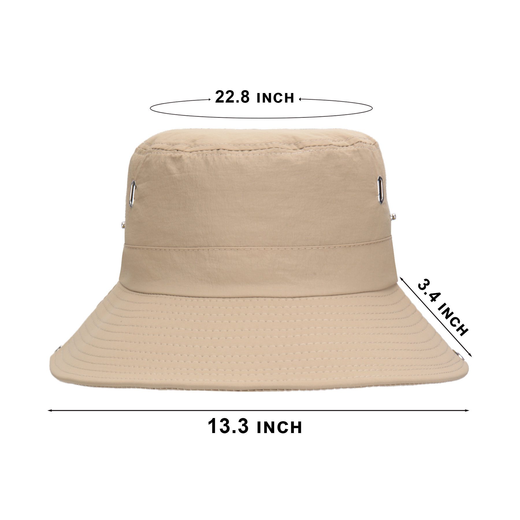 Cowboy Waterproof Wide Brim Sun Bucket Hat 6