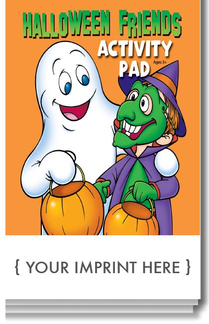 ACTIVITY PAD - Halloween Friends Activity Pad 4