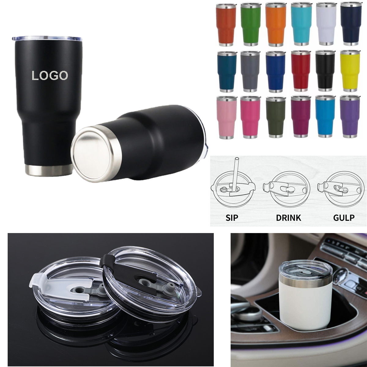 30 oz Insulated Tumbler 2