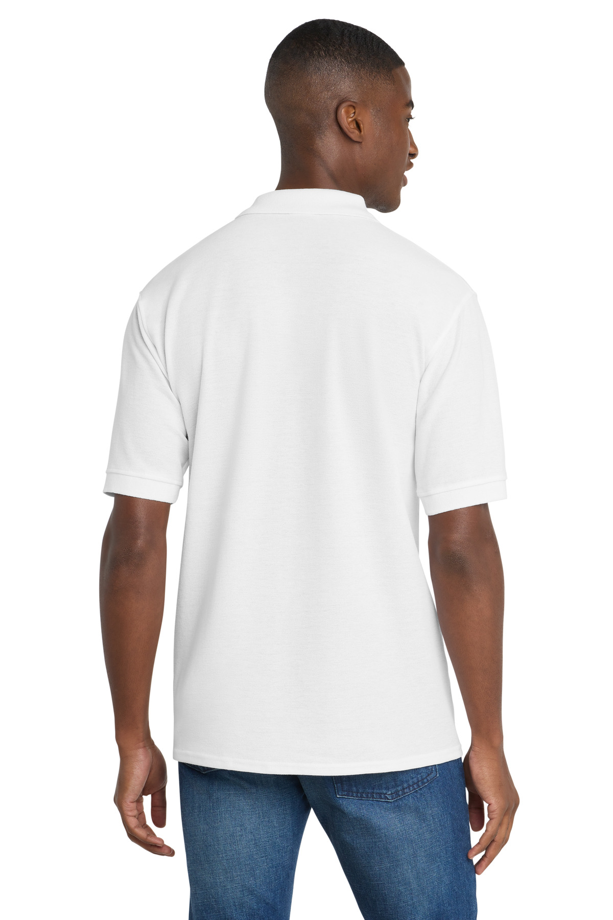Port & Co Core Blend Pique Polo. KP155 93