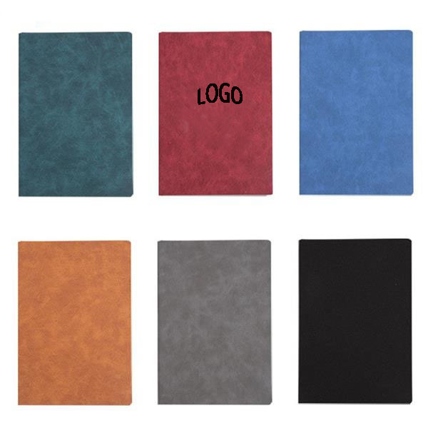 A5 PU Leather Cover Business Folder A5 Notebook 4