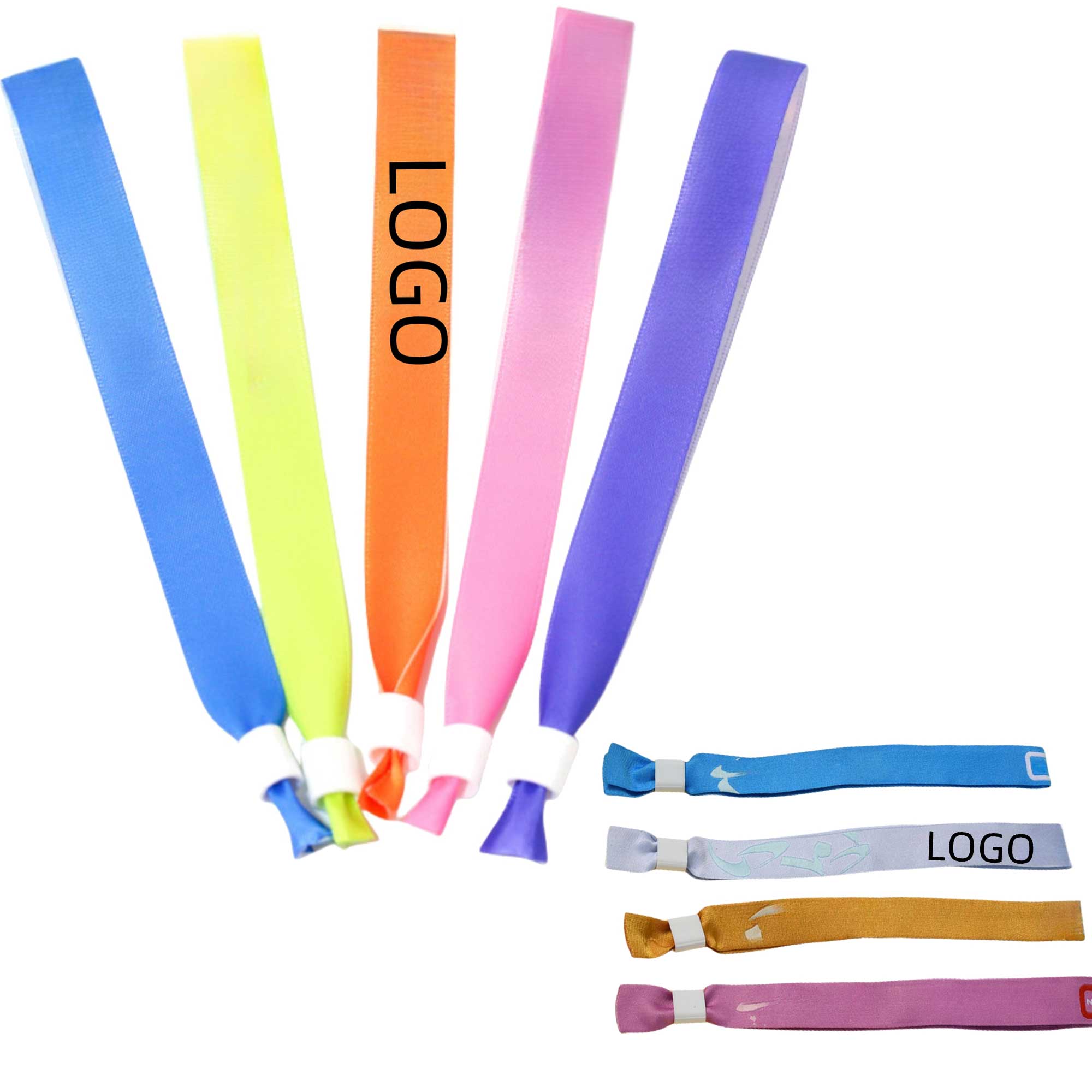 Fashion Colorful Polyester Activity wristband 1