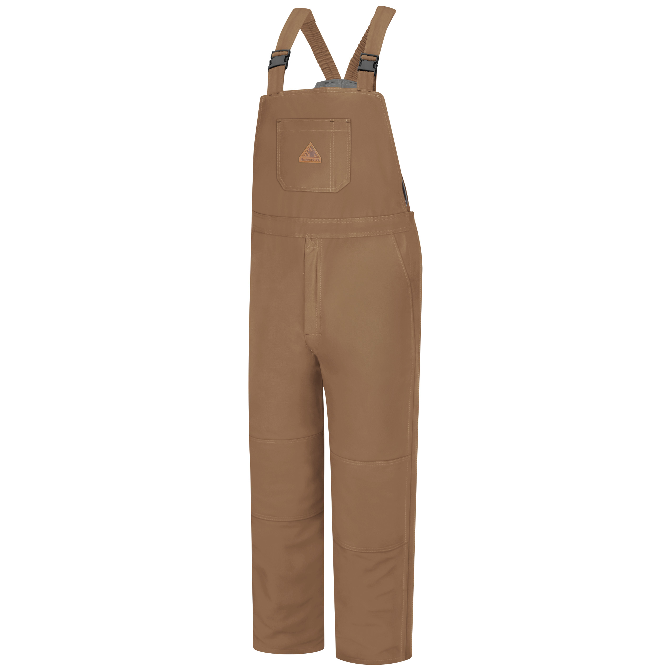Bulwark® Men's Heavyweight Excel FR® ComforTouch® Deluxe Insulated Brown Duck Bib Overall