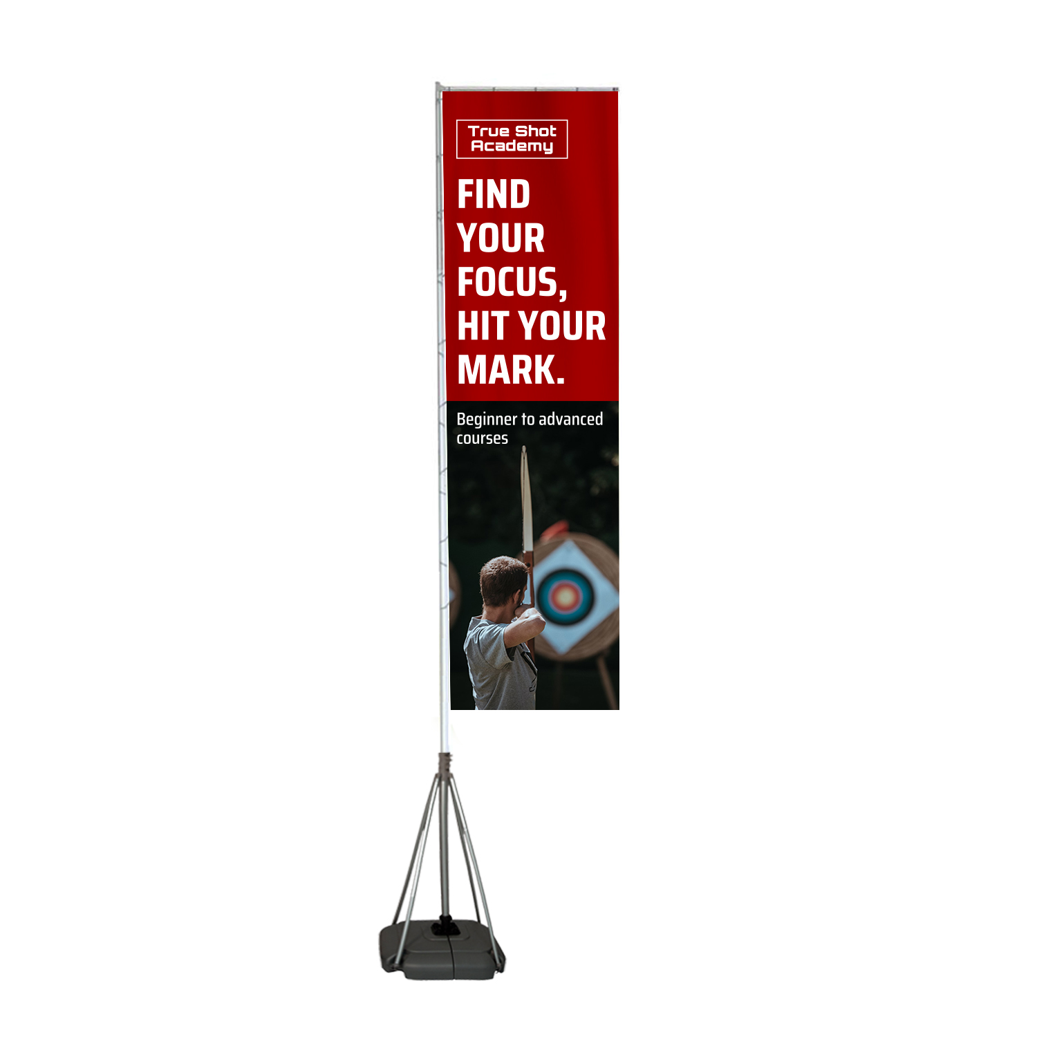 Giant Flag Pole (3.58ft x 13ft) 9