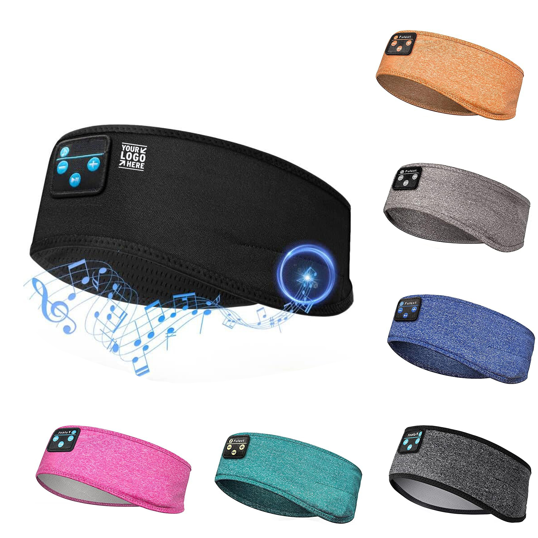 Sleep Headphones Bluetooth Wireless Sports Hi-Fi Stereo Ergonomic ASMR Headphones Headband 2