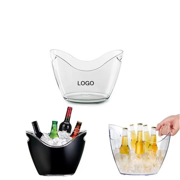 Acrylic Champagne Wine Ice Bucket 3