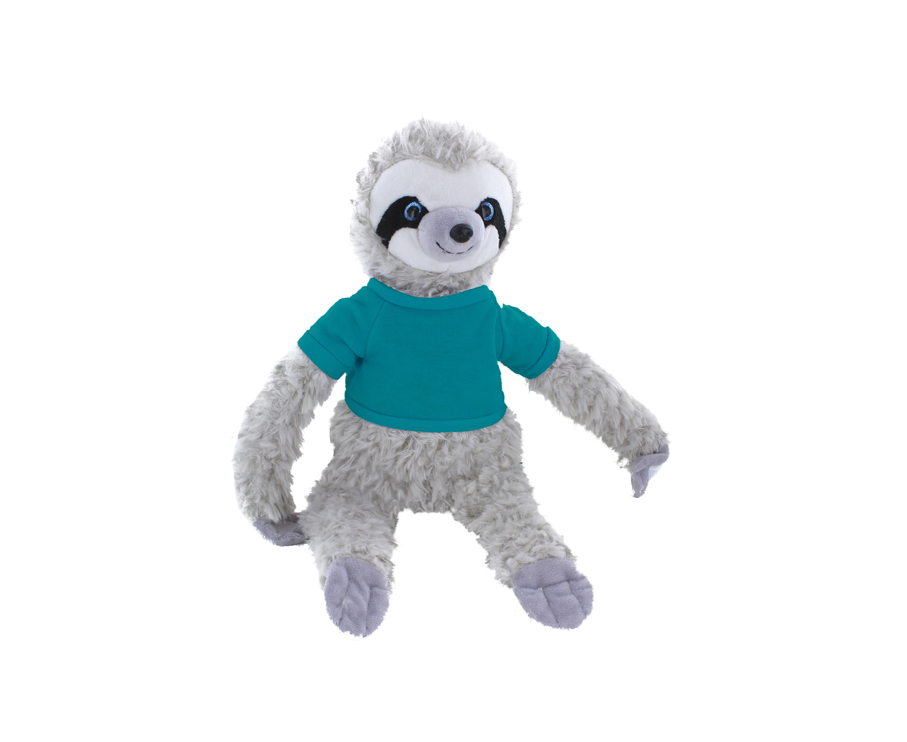 soft plush Sloth with t-shirt 6