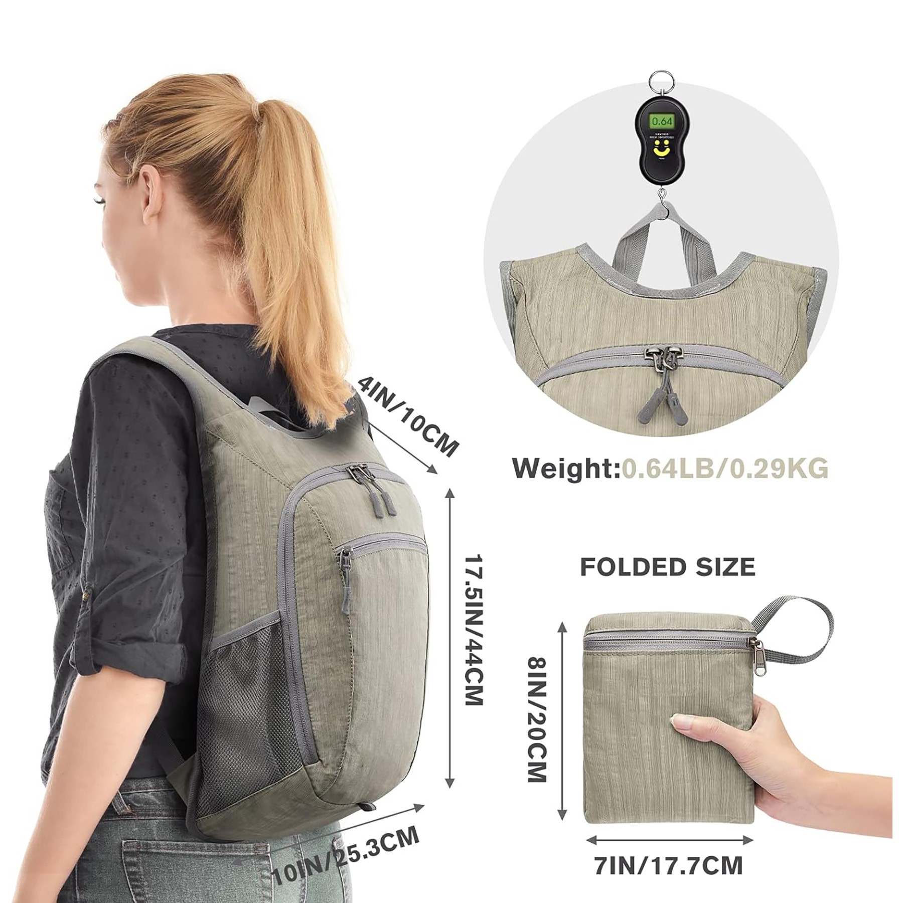 15L Foldable Hiking Backpack 8
