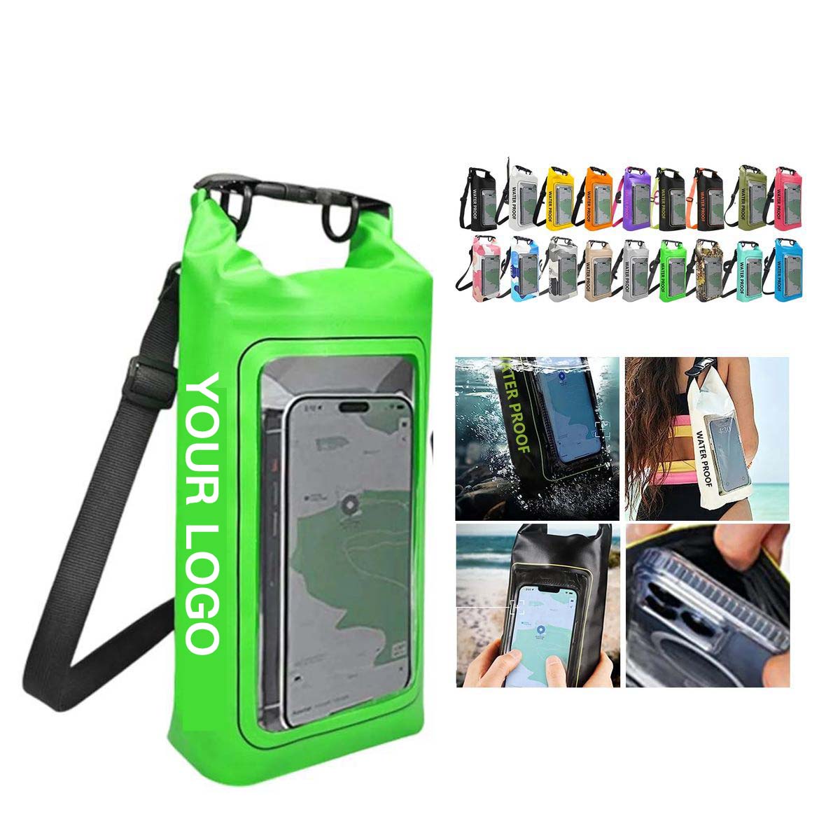 Adjustable Strap Waterproof Crossbody Bag 22