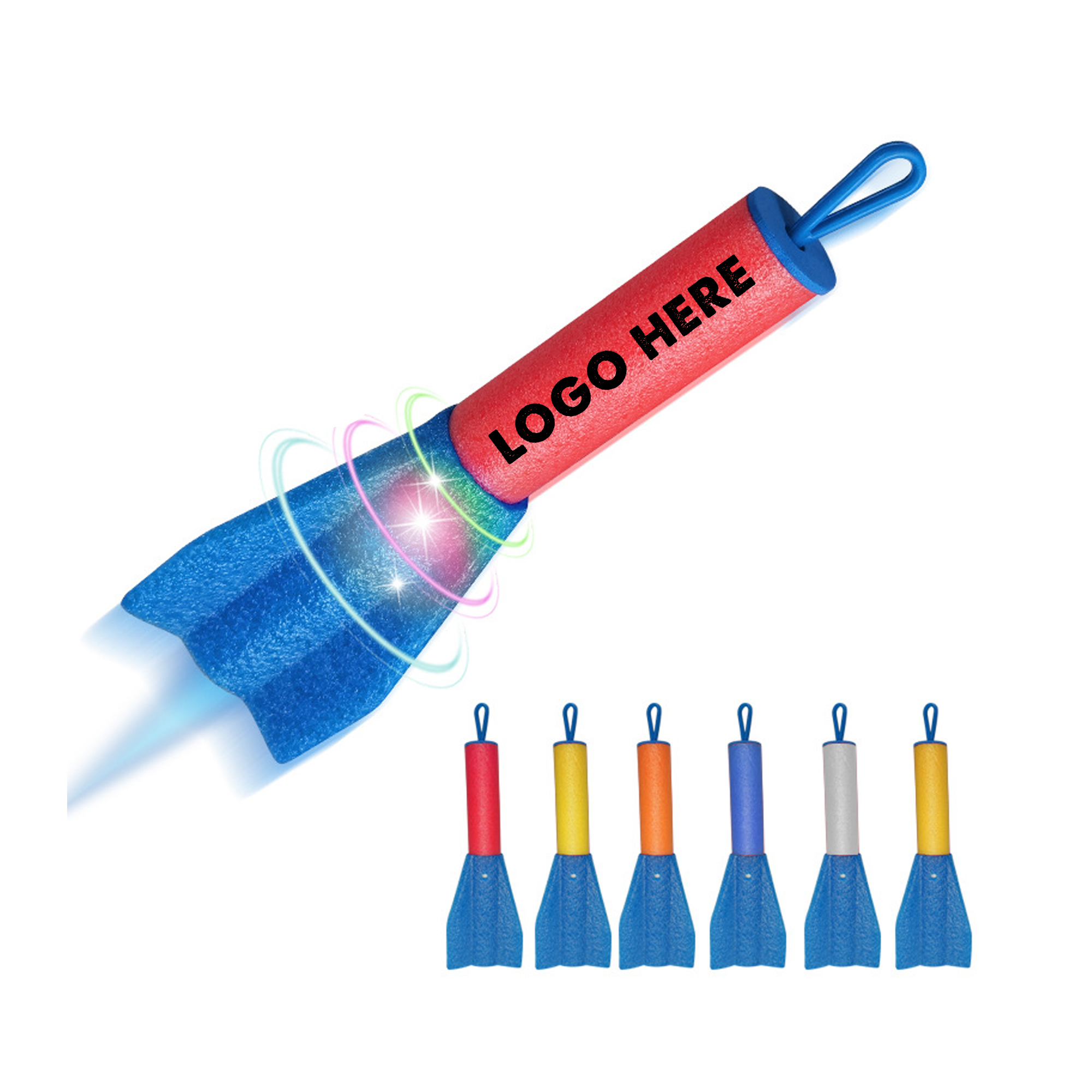 Bungee Rocket Pump Toy 4