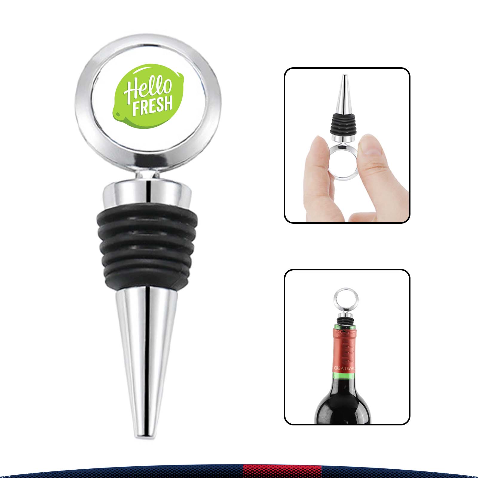 Circle Head Wine Stopper 1