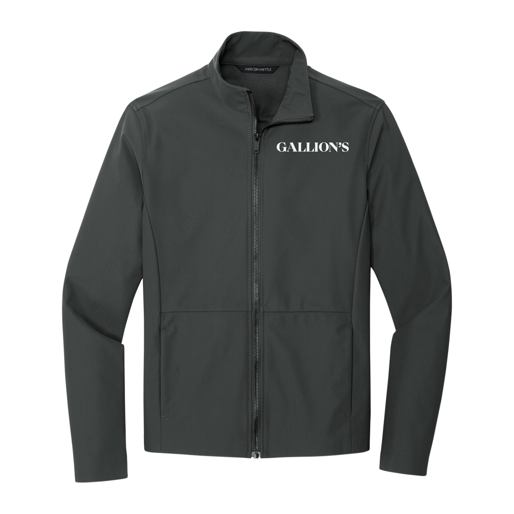 Men's Faille Soft Shell, custom jacket with logo imprint 5