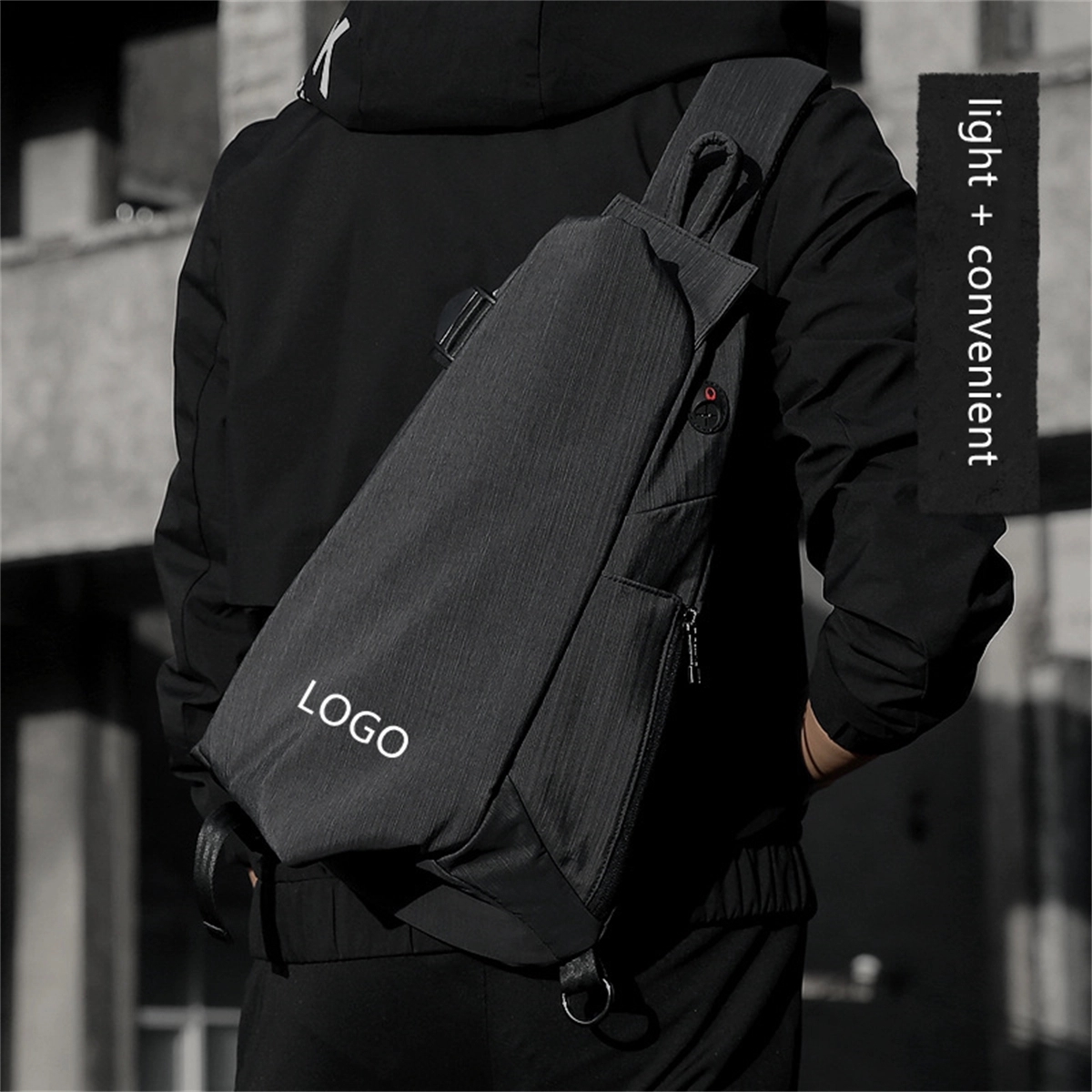 Crossbody Sling Backpack Shoulder Bag 4