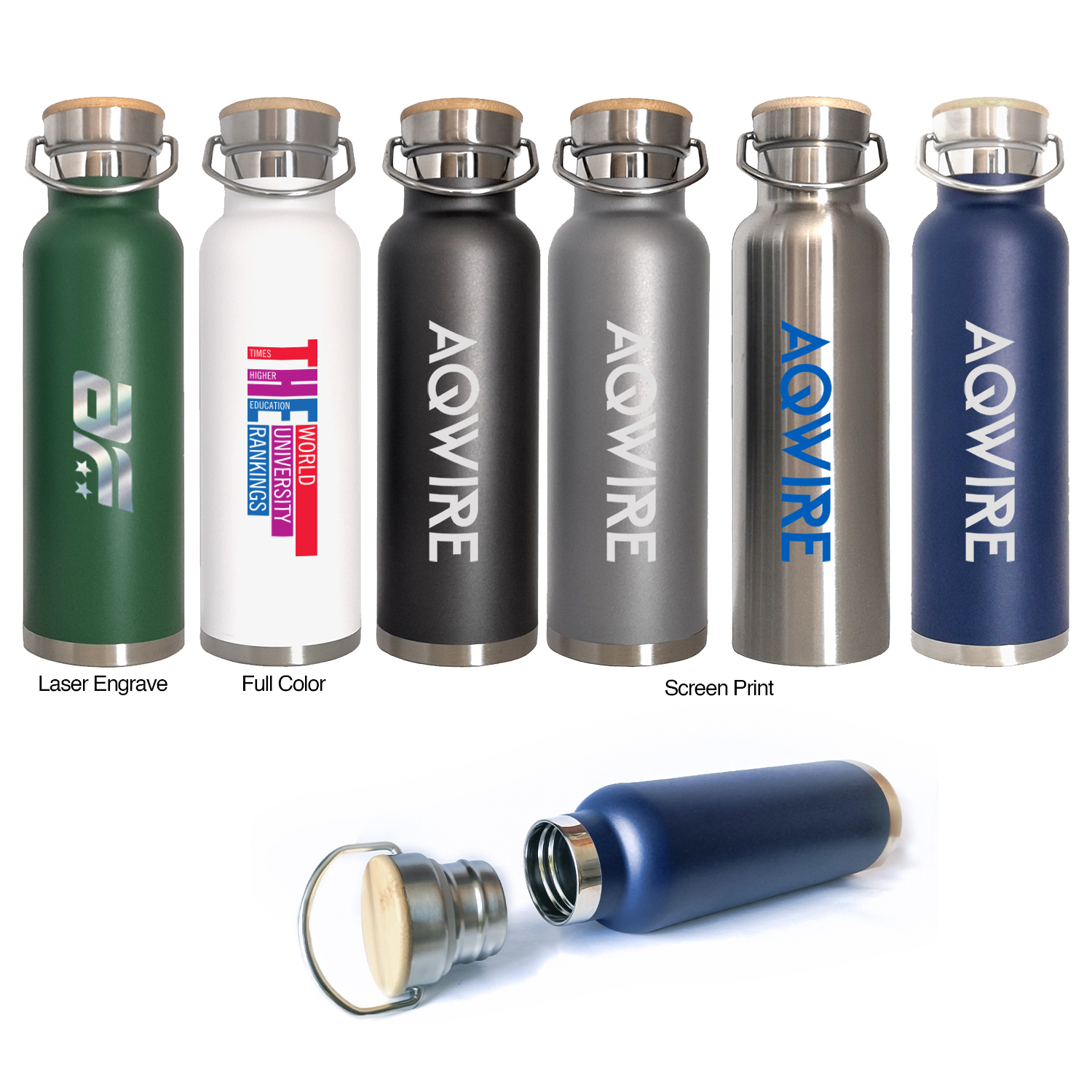 20oz Insulated Bottles, custom water bottle with logo imprint 18
