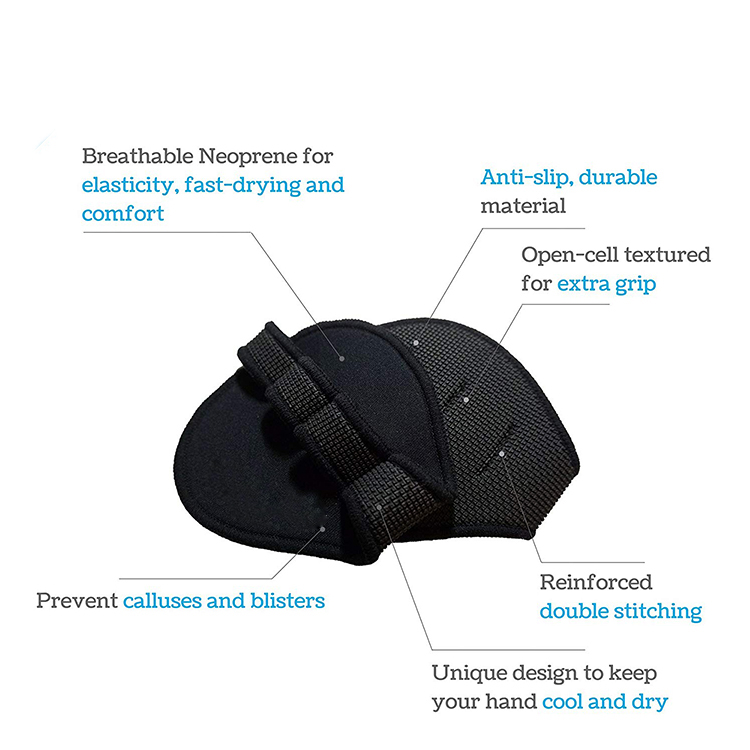 Grip Pads Lifting Gloves 2