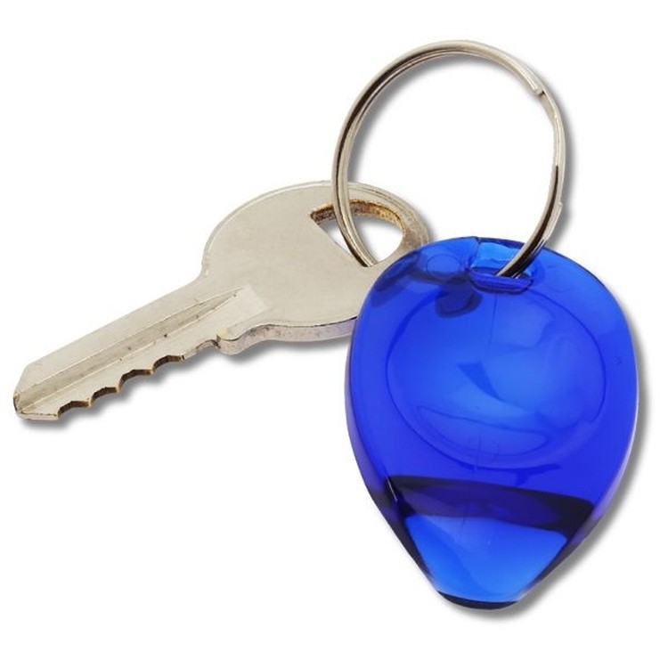 Plastic Lottery Scratcher with Split Key Ring 2