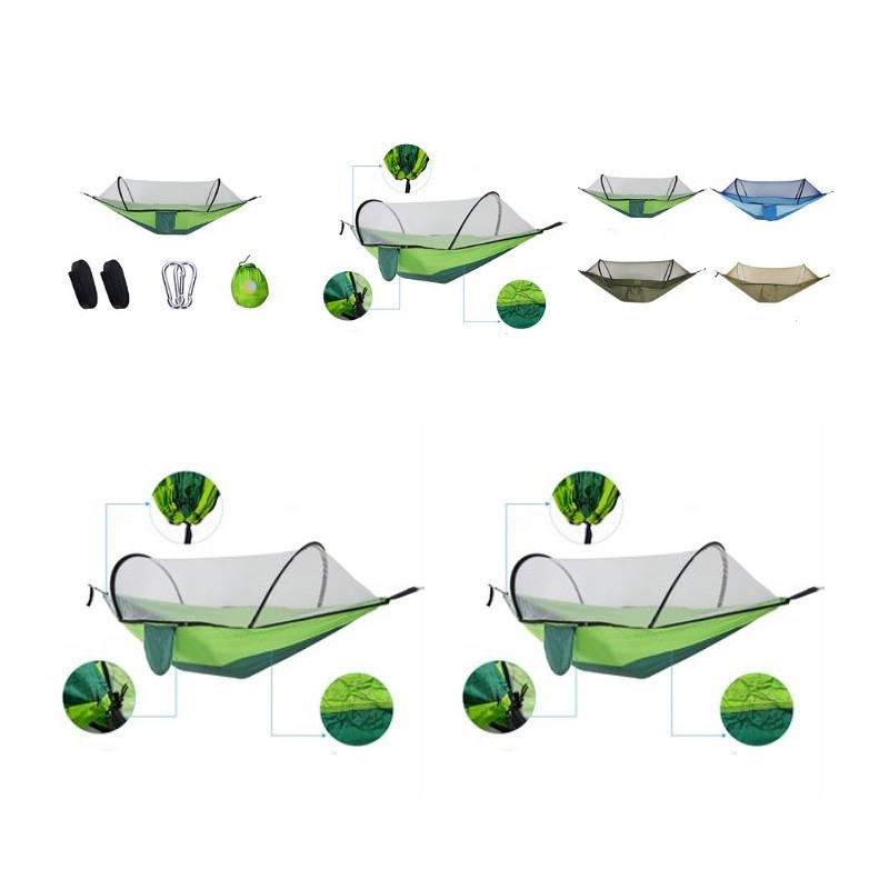Camping Hammock With Mosquito Net