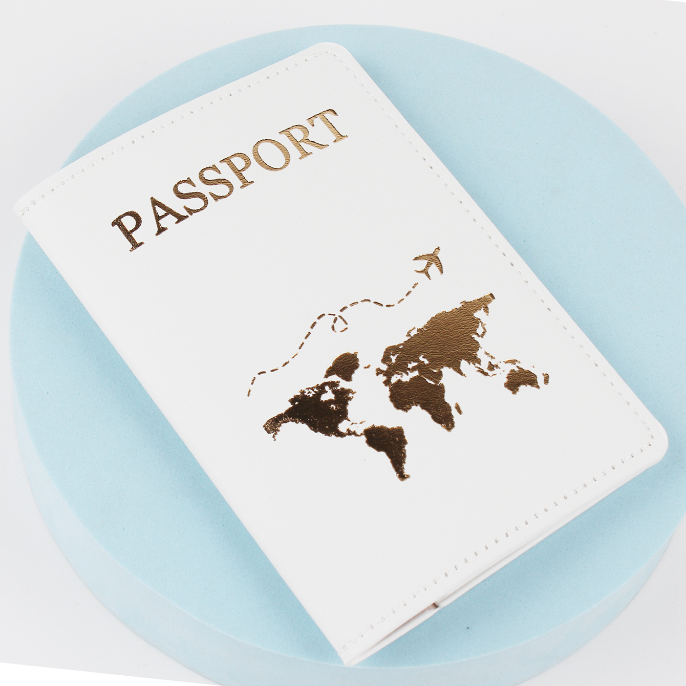 Multiple Slots Leather Passport Holder 2