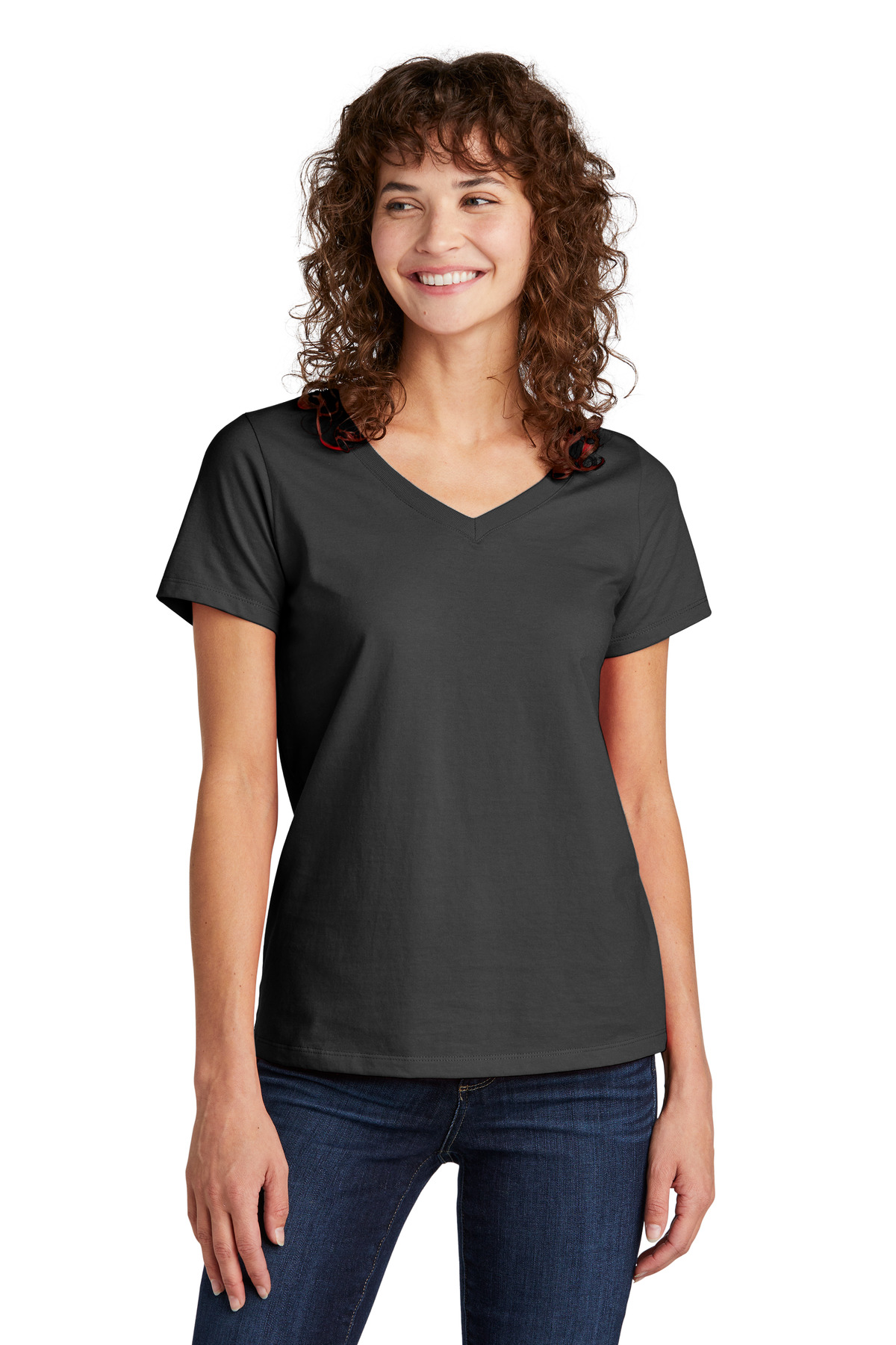 Volunteer Knitwear Women's Daily V-Neck Tee LVL45V 22