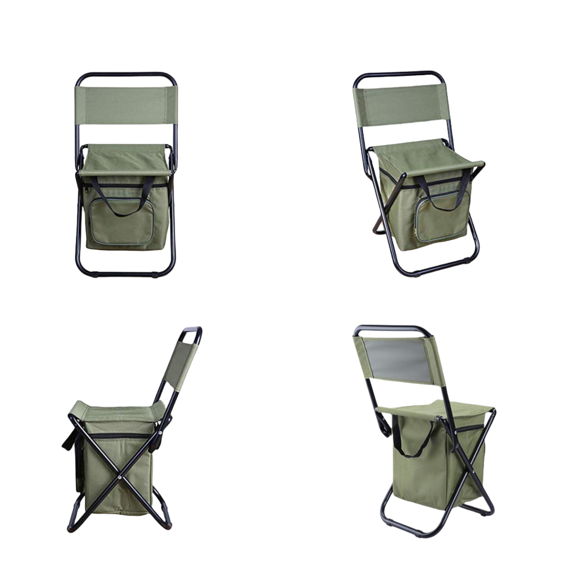 Folding Chair with Cooler Bag 7
