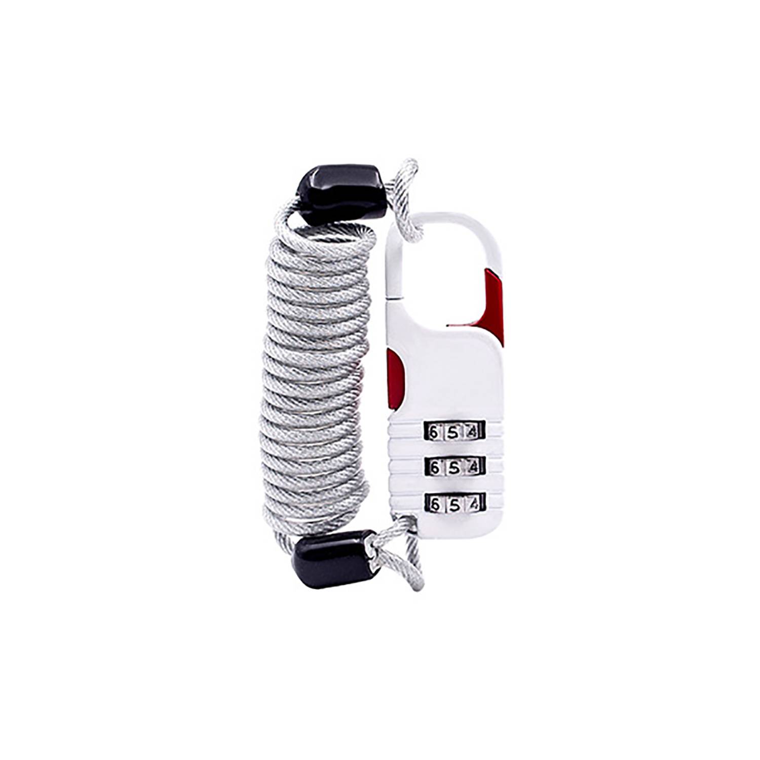 Anti Theft Steel Cable Padlock 6