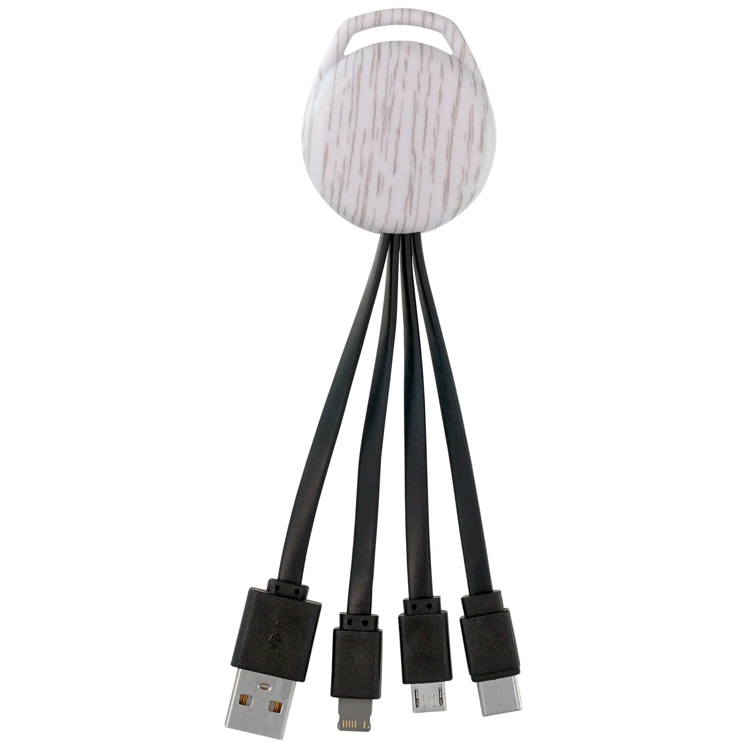 WHITE WOOD VIVID 3-IN-1 CHARGING CABLE 6