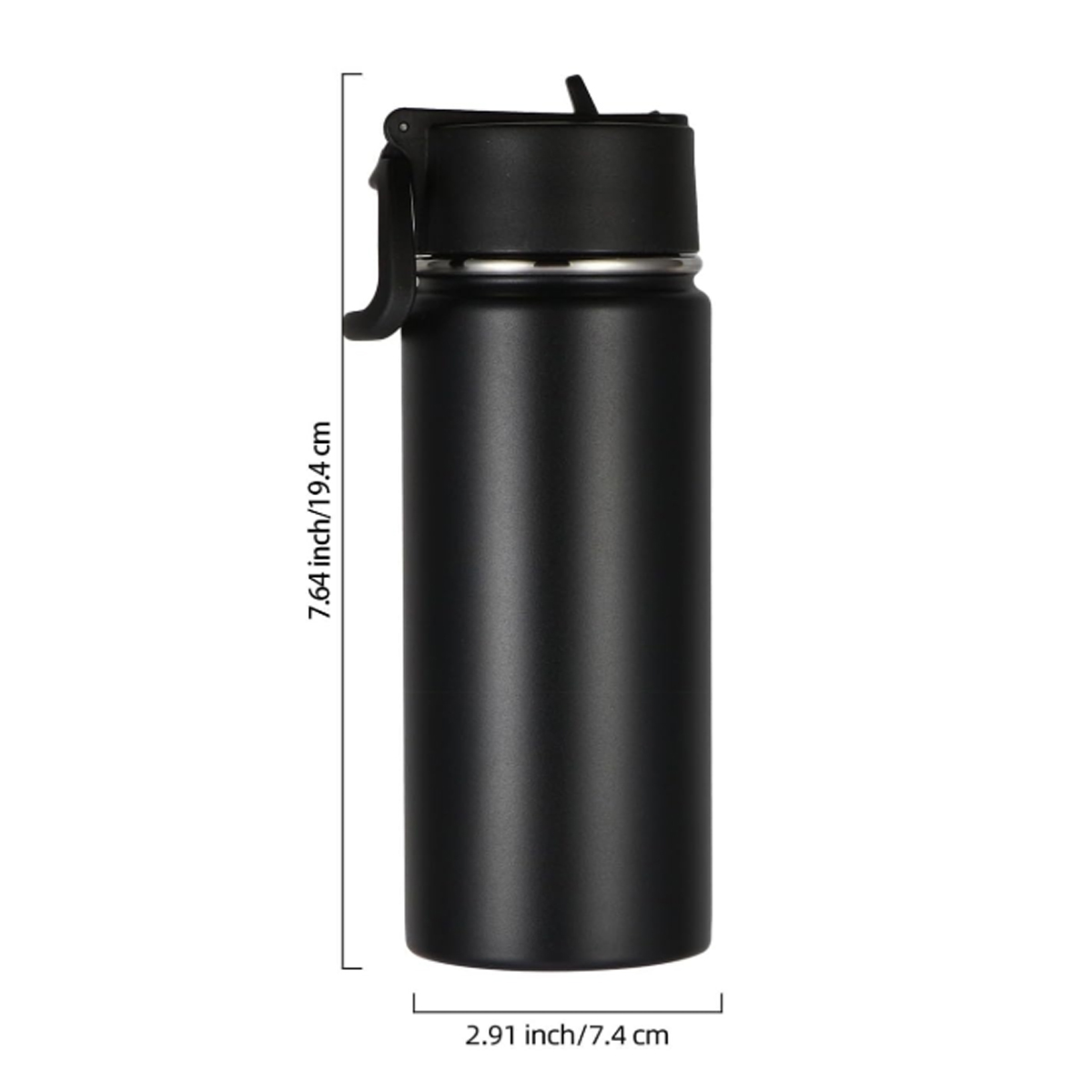 12oz Stainless Steel Insulated Sports Water Bottle 3